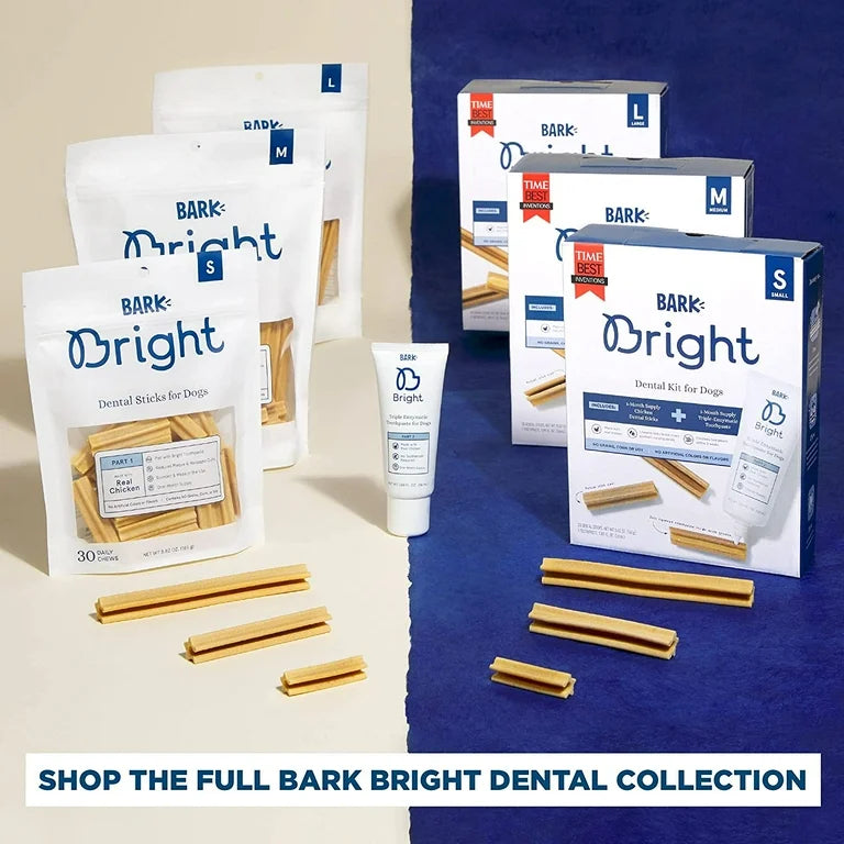 BARK Bright Large Dental Kit for Dogs, 26.29 oz, C