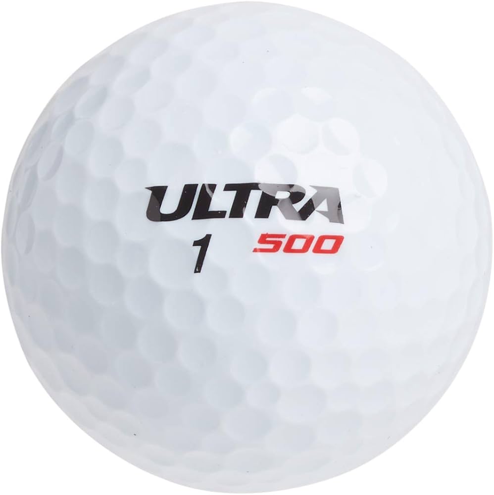 Wilson Ultra 500 Straight Golf Ball (15-Pack), White