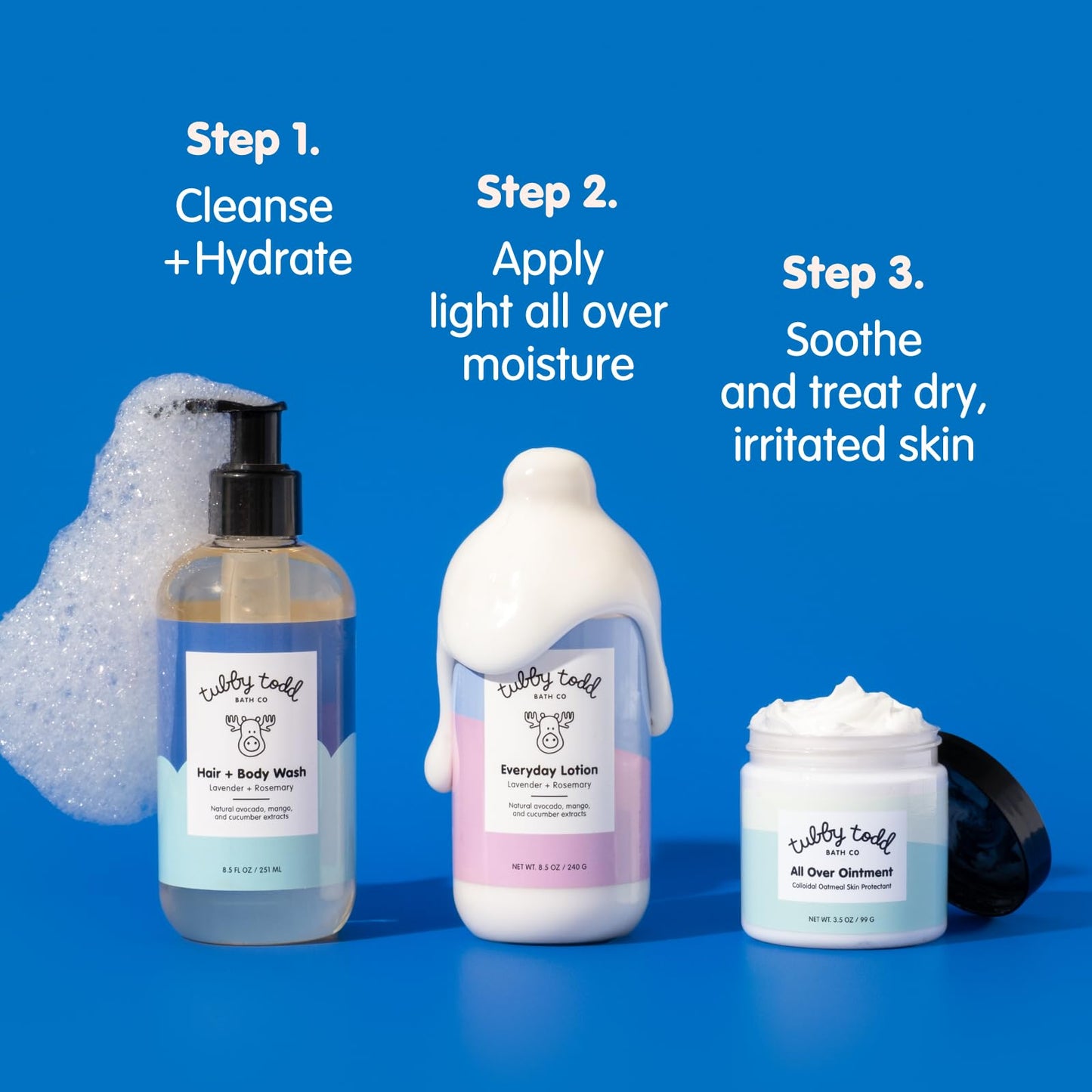 TUBBY TODD BATH CO. The Regulars Bundle - Lavender and Rosemary