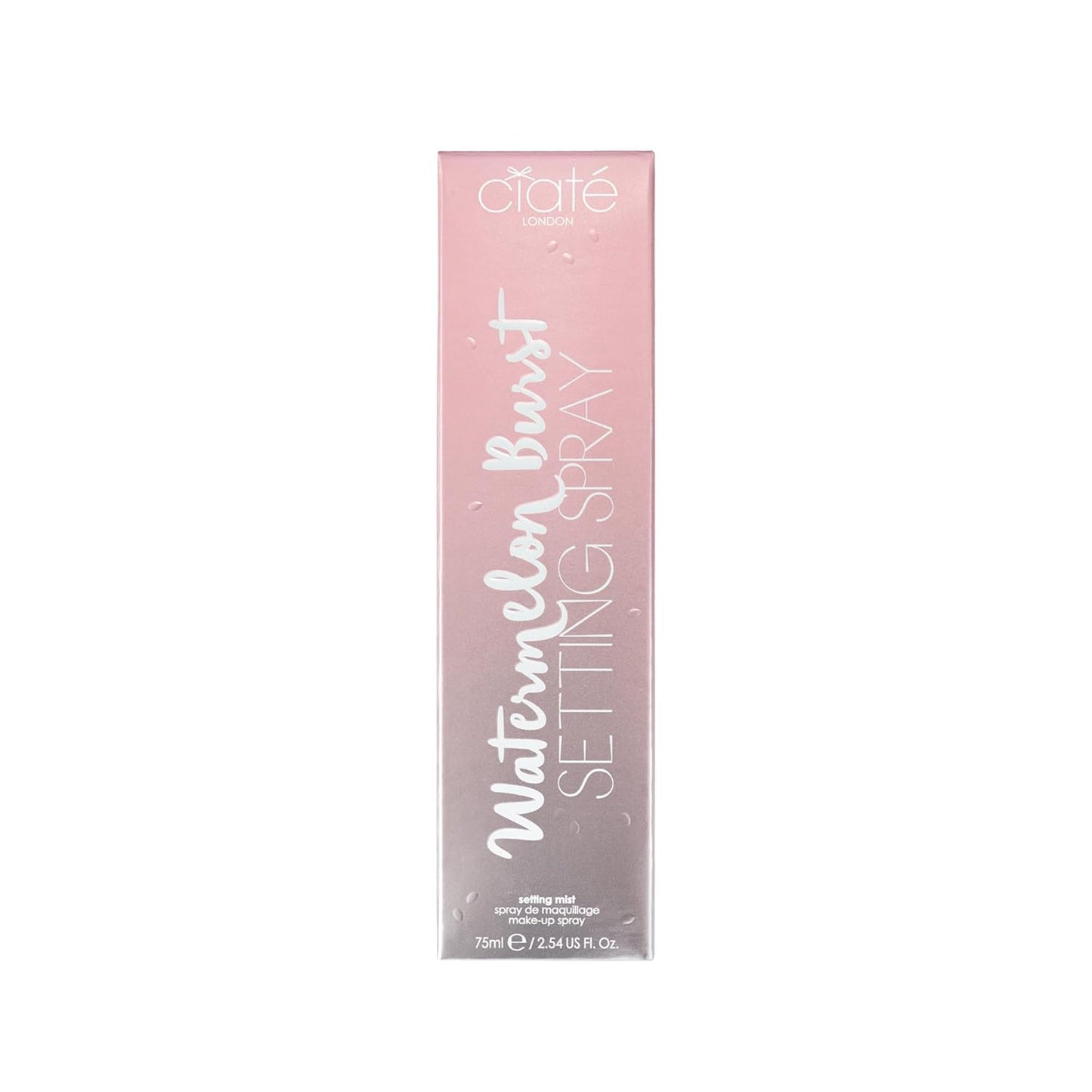 Ciate London Watermelon Burst Setting Spray with Niacinamide and Watermelon Extract - 75ML