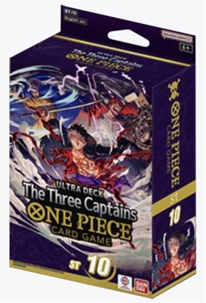 BANDAI NAMCO Entertainment One Piece Ultra Deck ST-10 The Three Captains Card Game (229748)