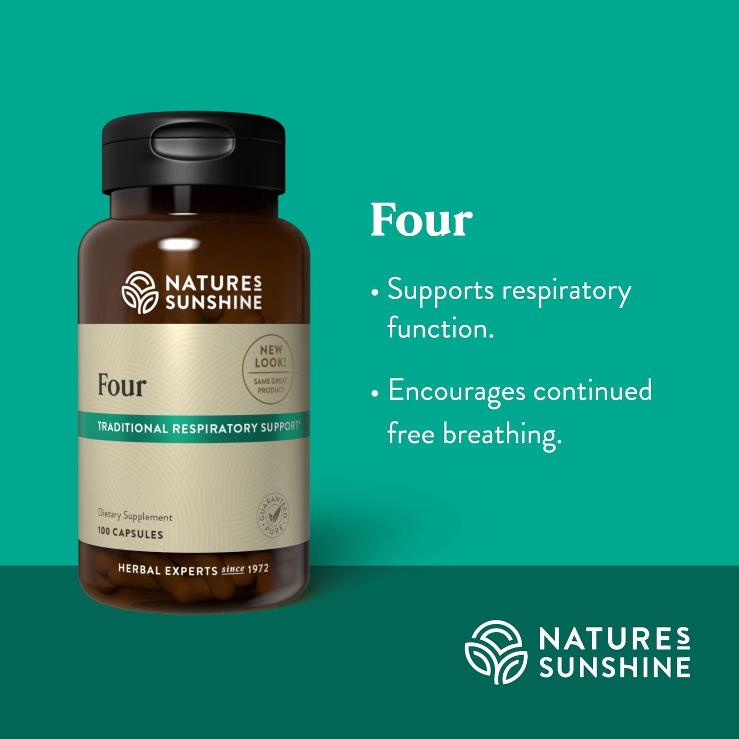 Nature's Sunshine Four, 100 Capsules