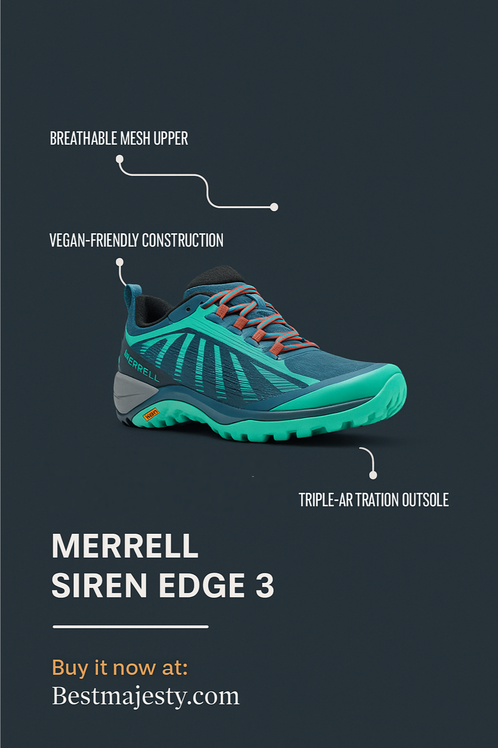 Merrell Women's Siren Edge 3 Hiking Shoe