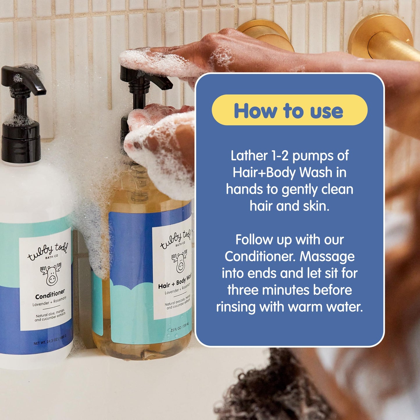 TUBBY TODD BATH CO. The Regulars Bundle - Lavender and Rosemary