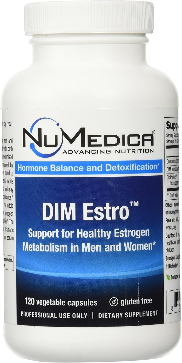 NuMedica Dim Estro Vegetable Capsules,120 caps