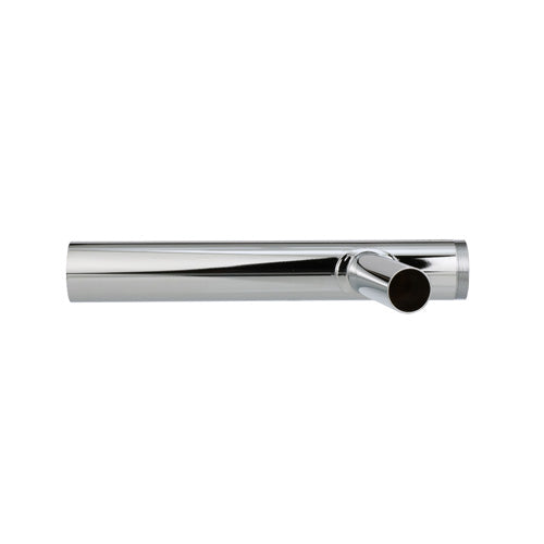 Dearborn 817TB-1 1-1/4" x 8" Branch Tailpiece, Hose & Clamp, Threaded Top - 20 Ga., 7/8" Branch, Chrome or Rough Brass finish