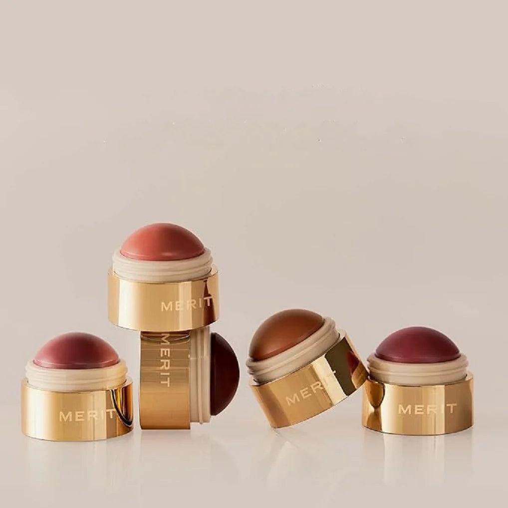 MERIT Flush Balm Cream Blush - 0.31 oz / 9 g (Apres (soft berry), 0.31 oz / 9 g)