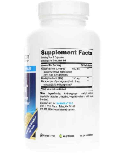 NuMedica Dim Estro Vegetable Capsules,120 caps