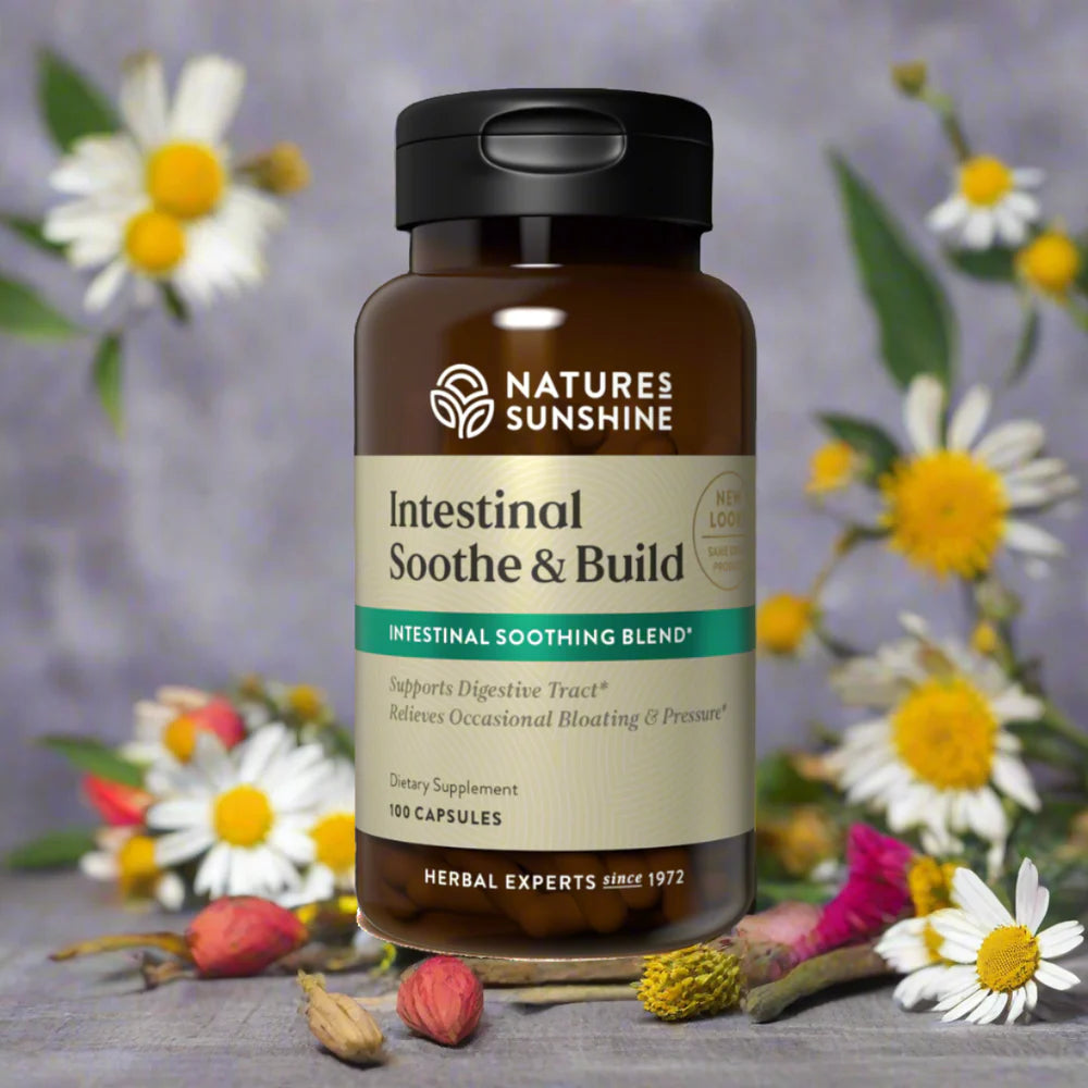 Nature's Sunshine Intestinal Soothe and Build 100 Capsules