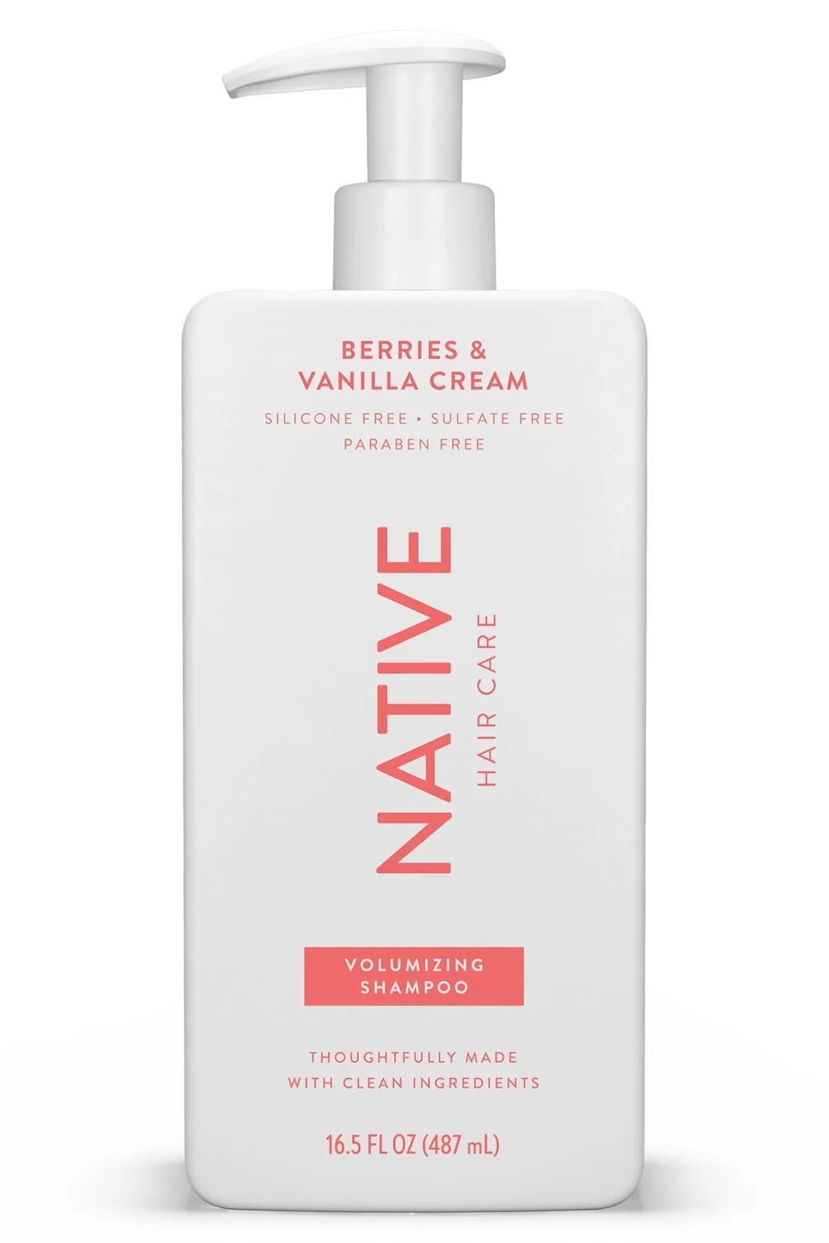 Native Berries and Vanilla Cream Shampoo and Conditioner Set, 8.25 Ounce (Pack of 2), Pink