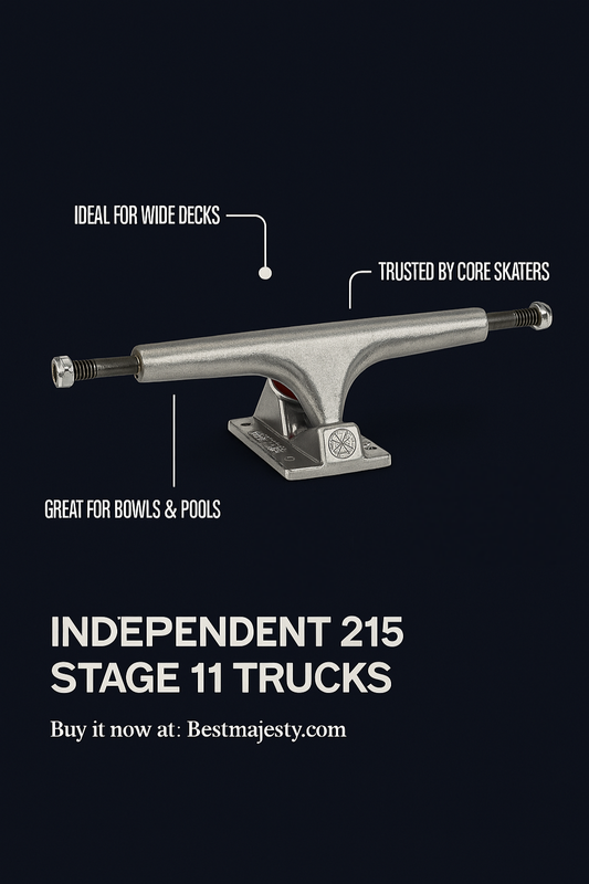 INDEPENDENT Truck Company 215 Stage 11 Polished Skateboard Trucks